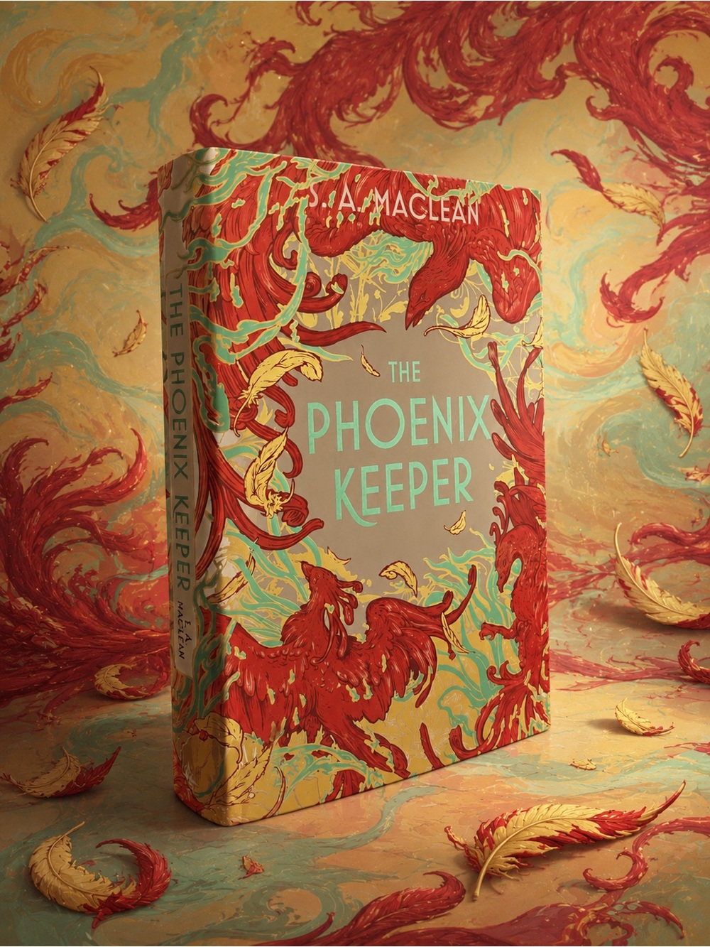 Illumicrate Exclusive The Phoenix Keeper by S.A. MacLean Signed Special Edition